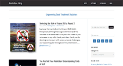 Desktop Screenshot of addictionhelp.org